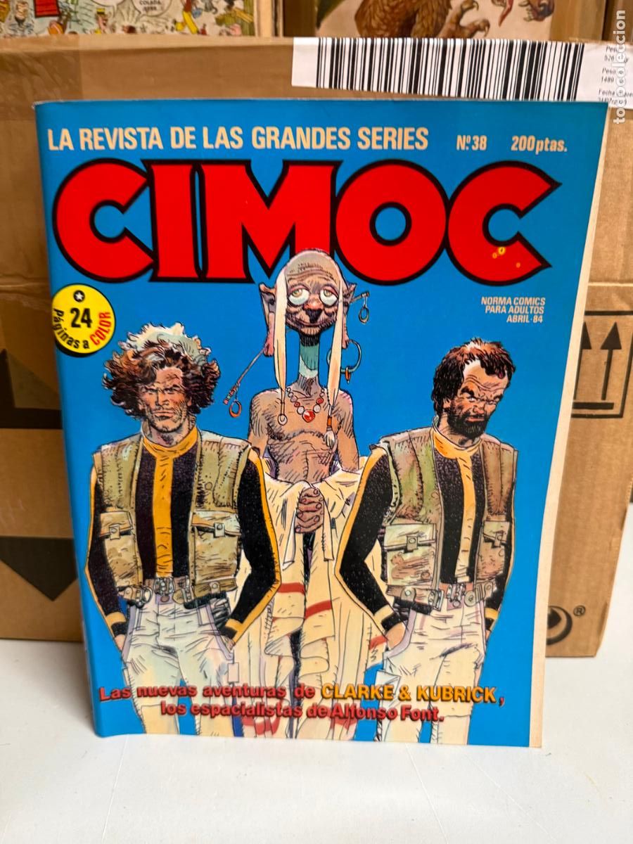 C&oacute;mics: CIMOC EDITORIAL NORMA NUMERO 38 - Foto 1