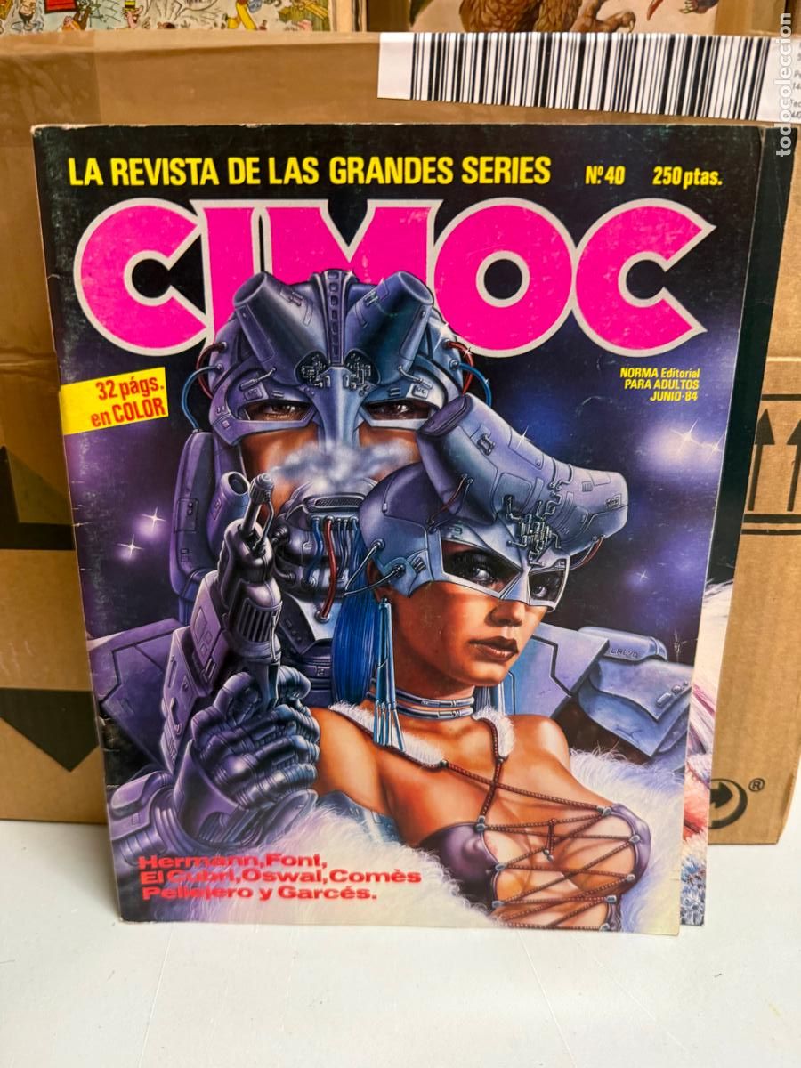 C&oacute;mics: CIMOC EDITORIAL NORMA NUMERO 40