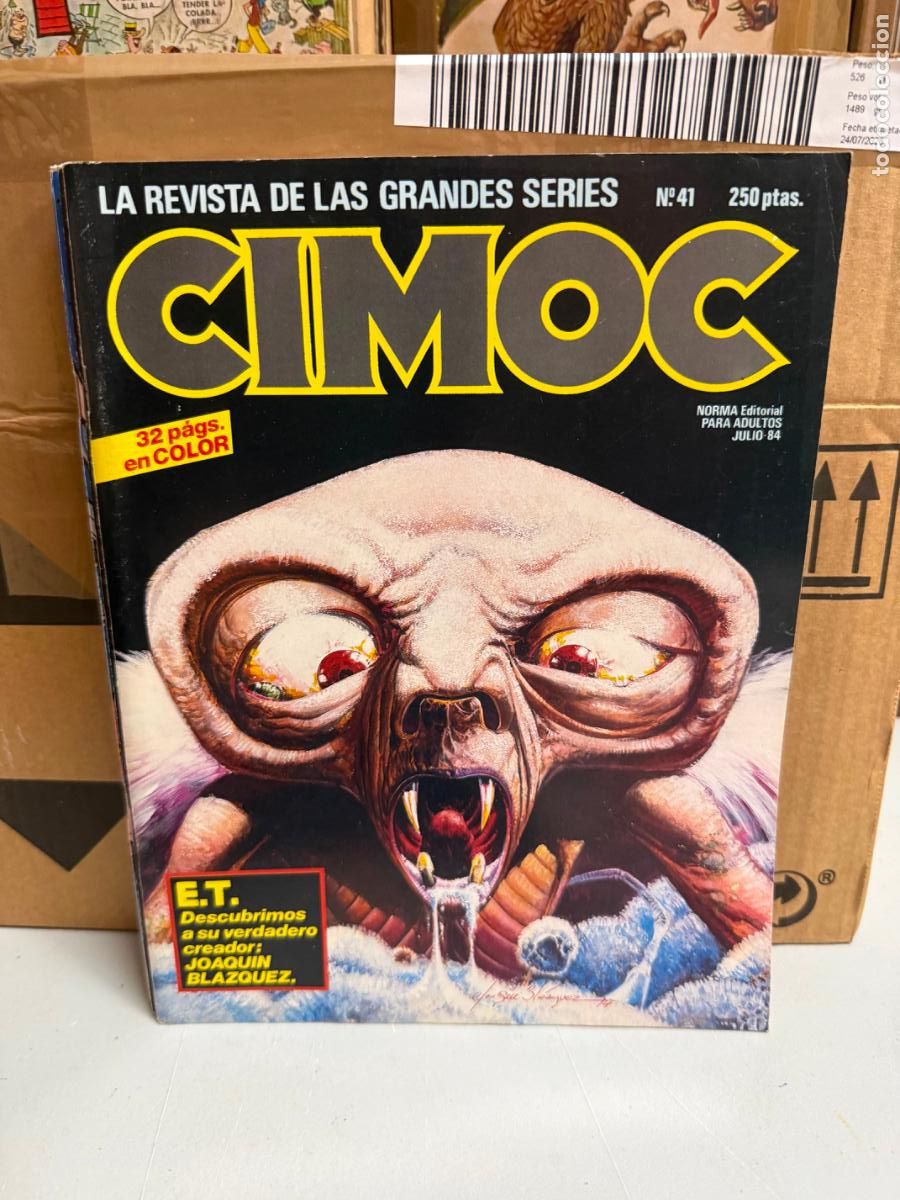 C&oacute;mics: CIMOC EDITORIAL NORMA NUMERO 41