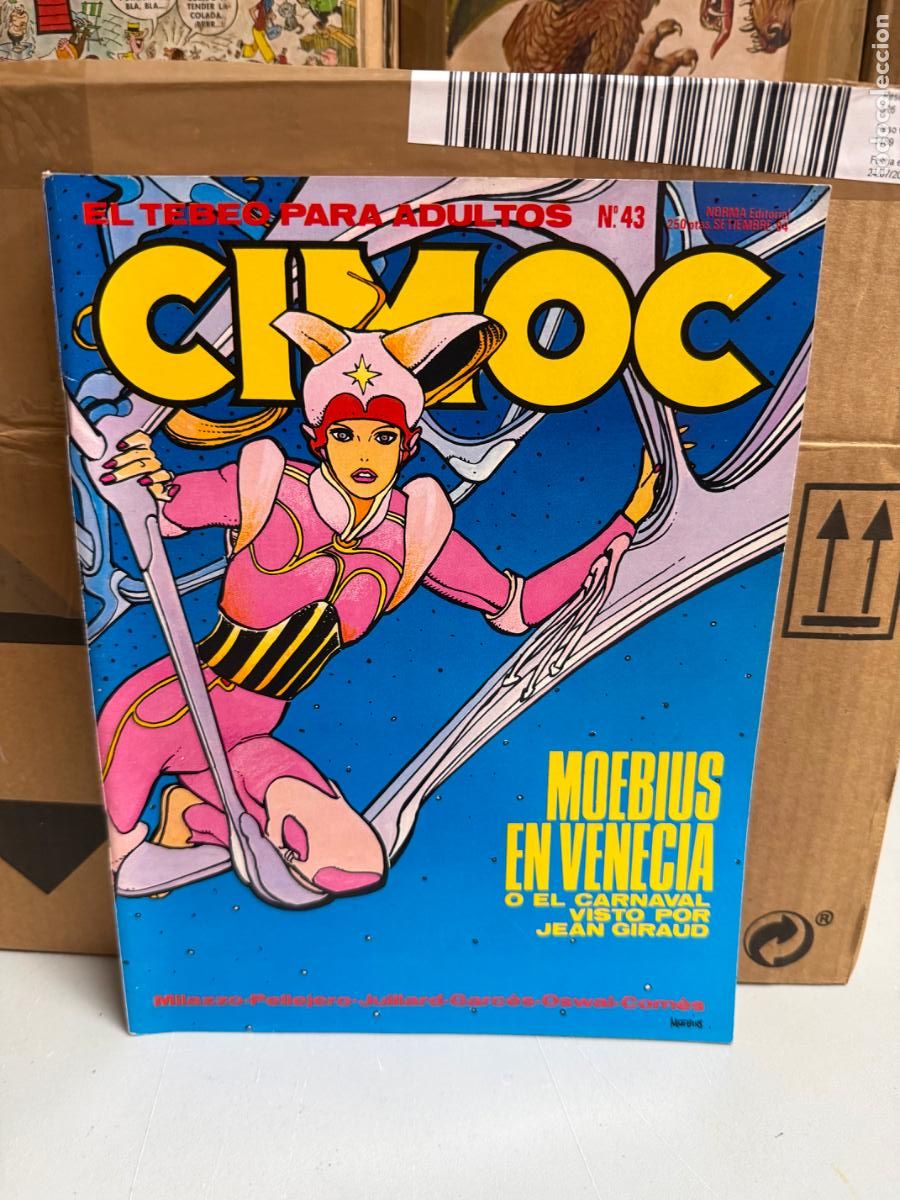 C&oacute;mics: CIMOC EDITORIAL NORMA NUMERO 43