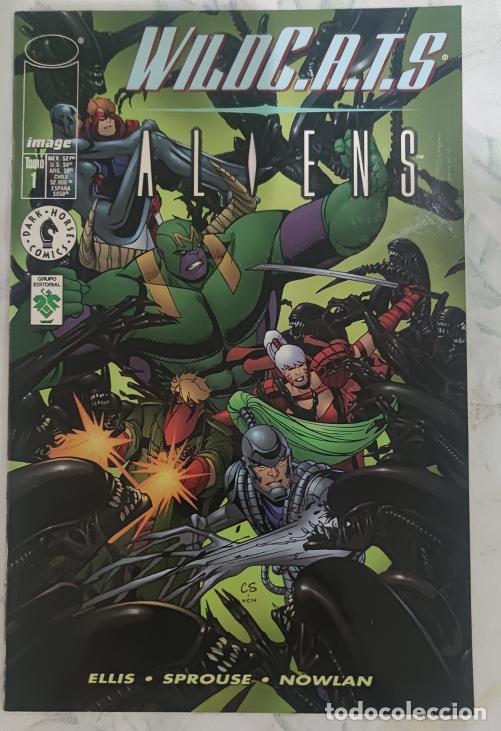 C&oacute;mics: WildC.A.T.S./Aliens. Warren Ellis y Chris Sprouse. Vid comics 1999.