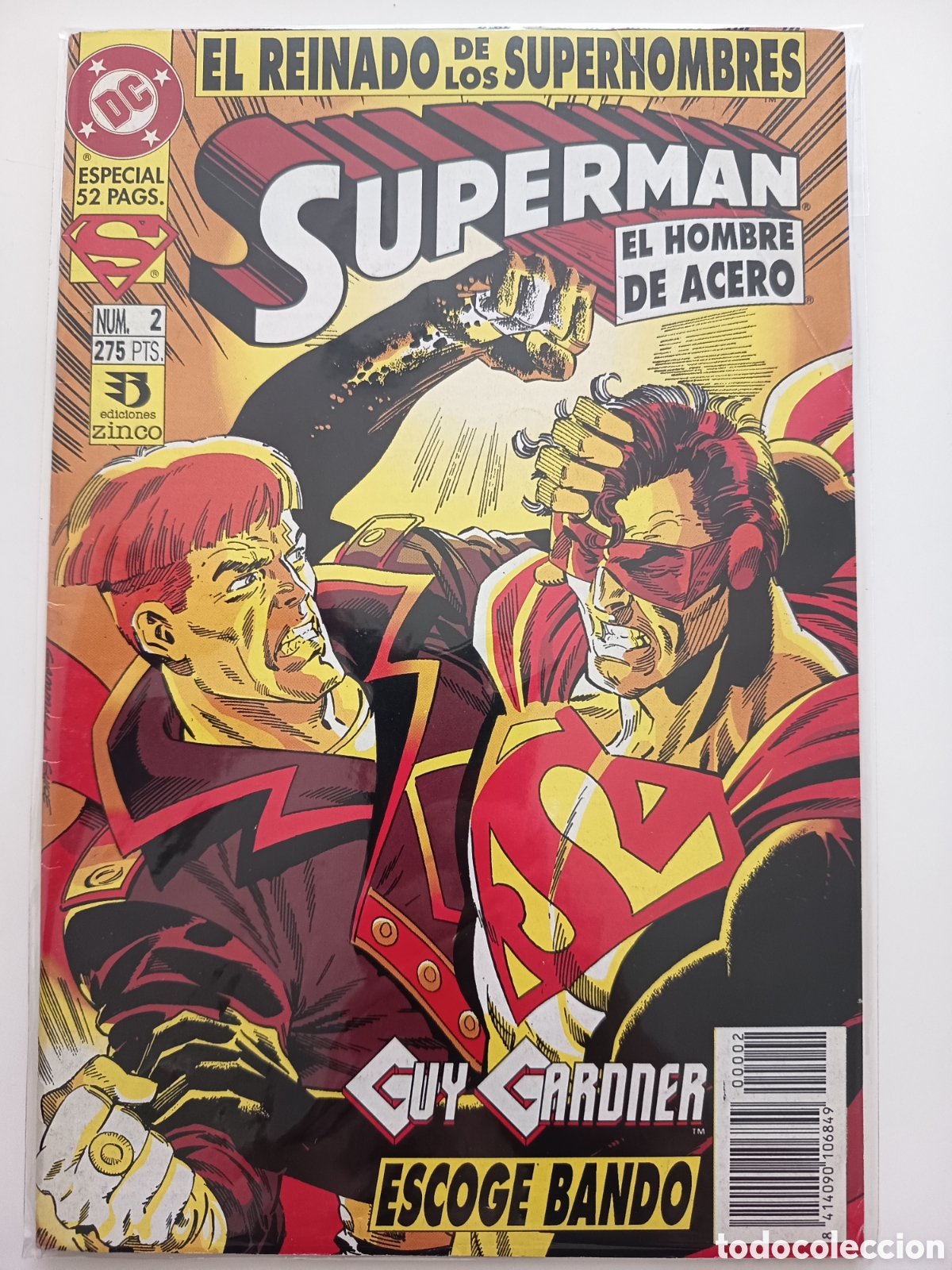 C&oacute;mics: Superman el hombre de Acero n&uacute;mero 2
