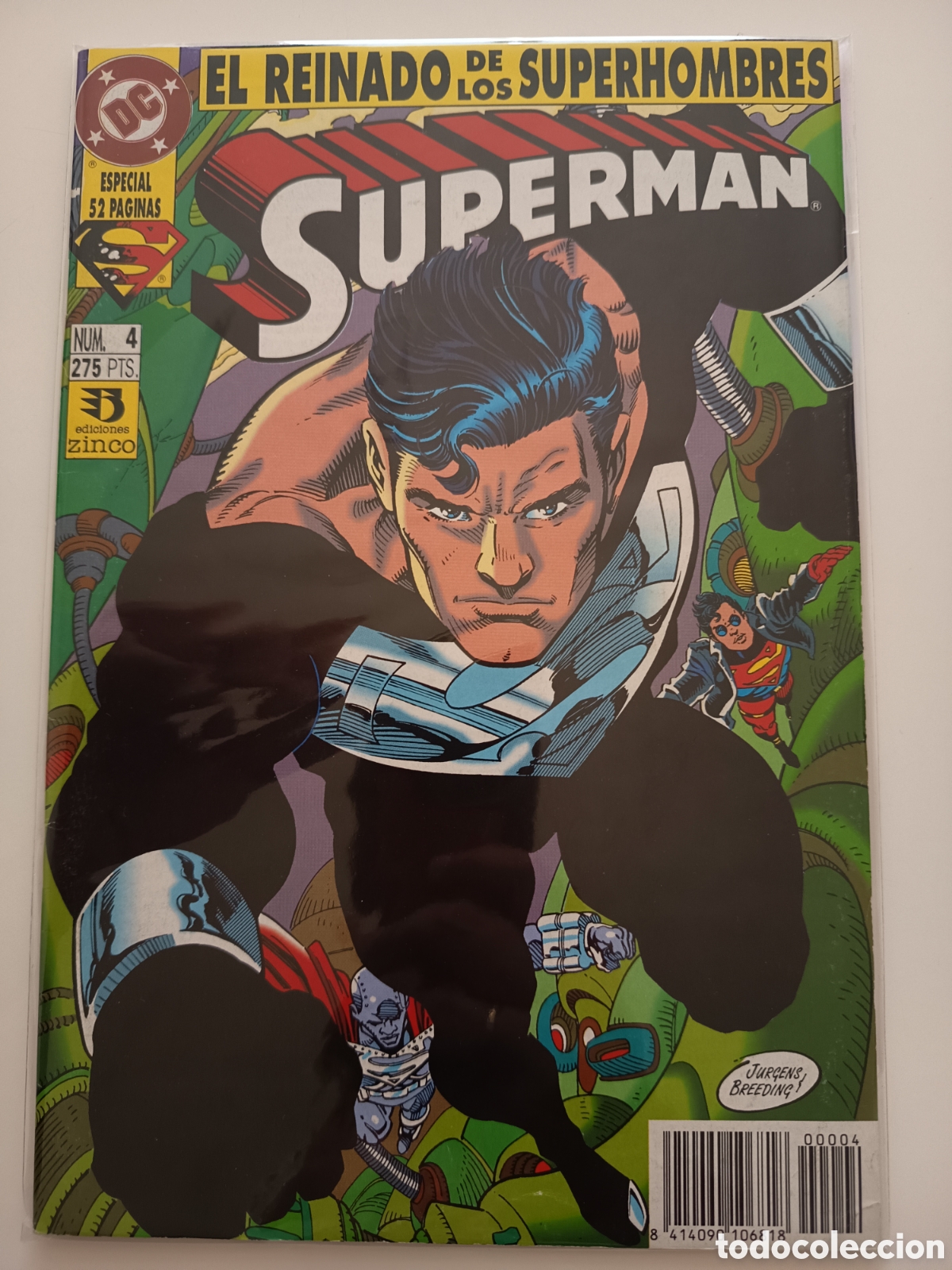 C&oacute;mics: Superman n&uacute;mero 4 el reinado de los superhombres