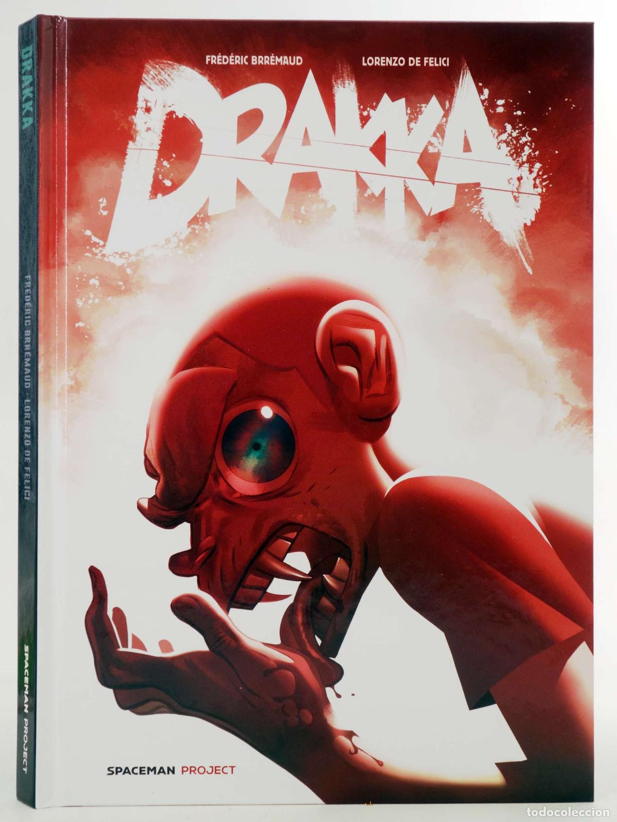 C&oacute;mics: DRAKKA (Fr&eacute;deric Brr&eacute;maud/Lorenzo De Felici) Spaceman Books, 2022. OFRT antes 22E