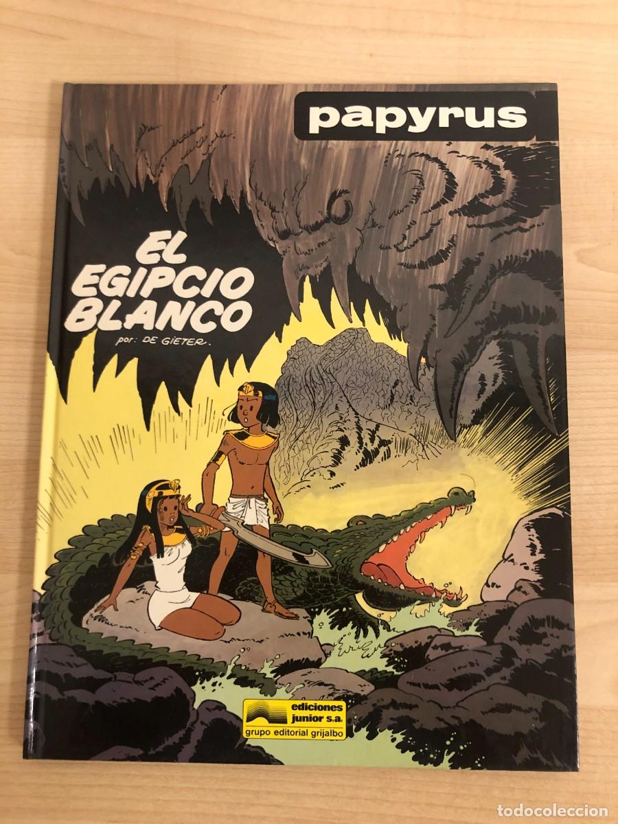 C&oacute;mics: Papyrus El Egipcio Blanco Ediciones Junior De Gieter Primera Edicion 1982