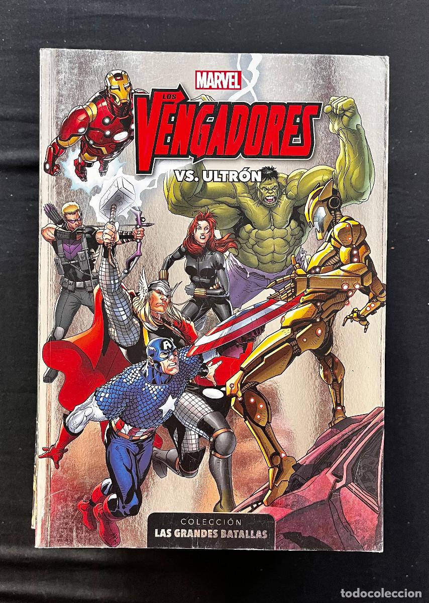 C&oacute;mics: LOTE DE 10 TOMOS GRANDES BATALLAS DE MARVEL. INDIVISIBLE. - Foto 3