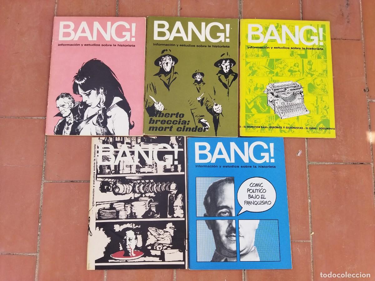 C&oacute;mics: lote de 5 comics BANG martin editor n&ordm; 9-10-11-12-13 Aa&ntilde;os 70 bien conservadas