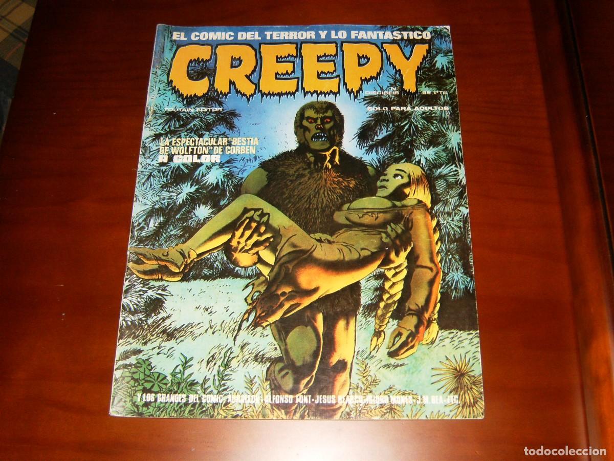 C&oacute;mics: CREEPY primera &eacute;poca 16 . TOUTAIN EDITOR . COMIC DEL TERROR Y LO FANTASTICO