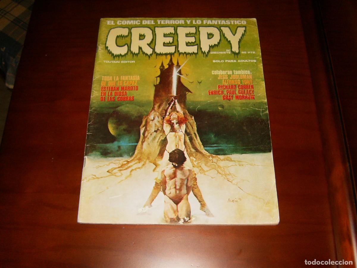 C&oacute;mics: CREEPY primera &eacute;poca 17 . TOUTAIN EDITOR . COMIC DEL TERROR Y LO FANTASTICO