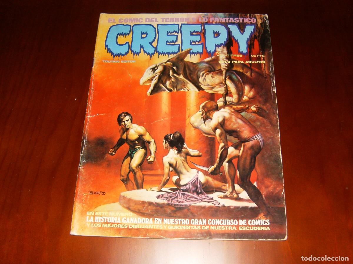C&oacute;mics: CREEPY primera &eacute;poca 23 . TOUTAIN EDITOR . COMIC DEL TERROR Y LO FANTASTICO