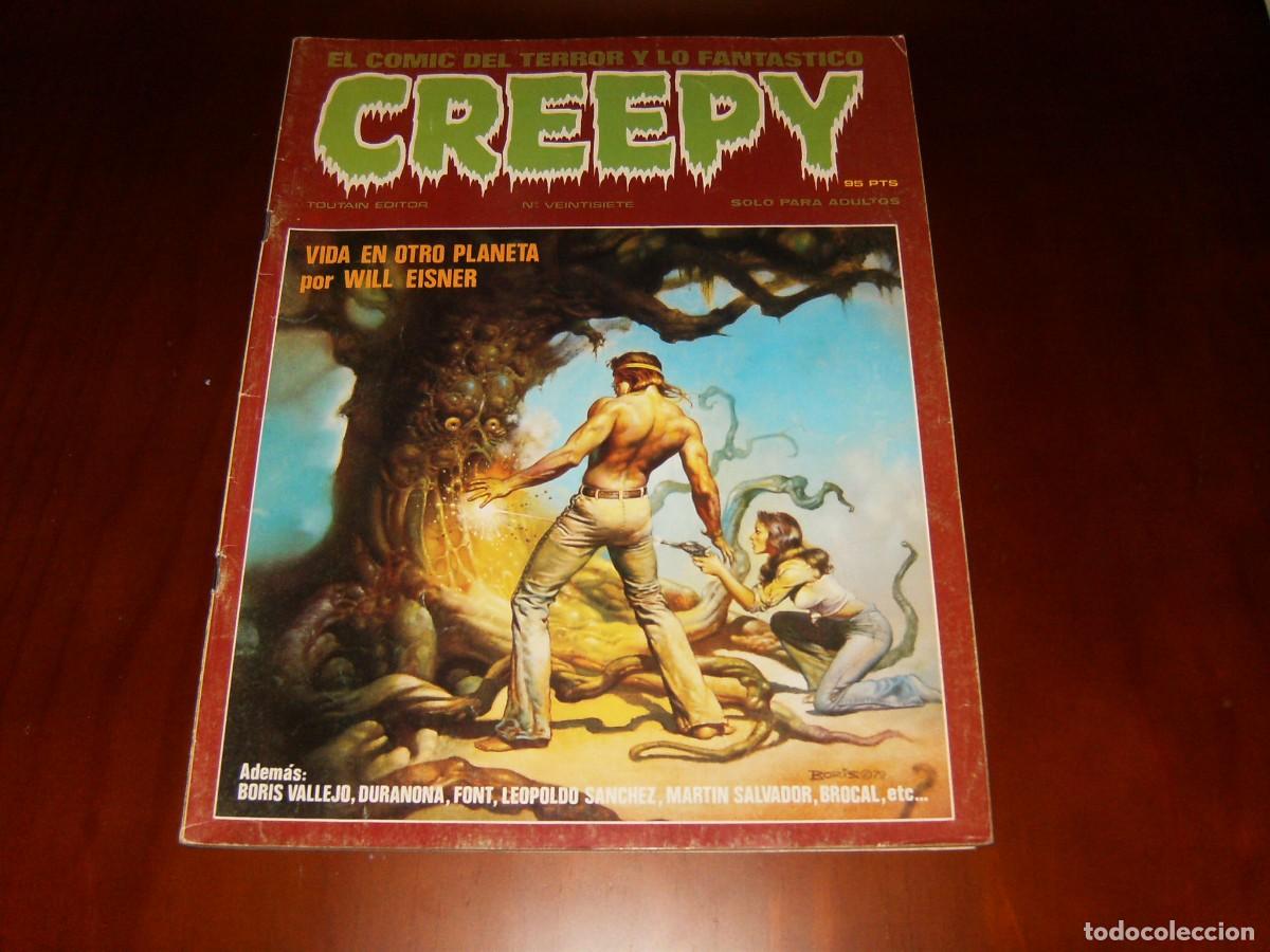 C&oacute;mics: CREEPY primera &eacute;poca 27 . TOUTAIN EDITOR . COMIC DEL TERROR Y LO FANTASTICO
