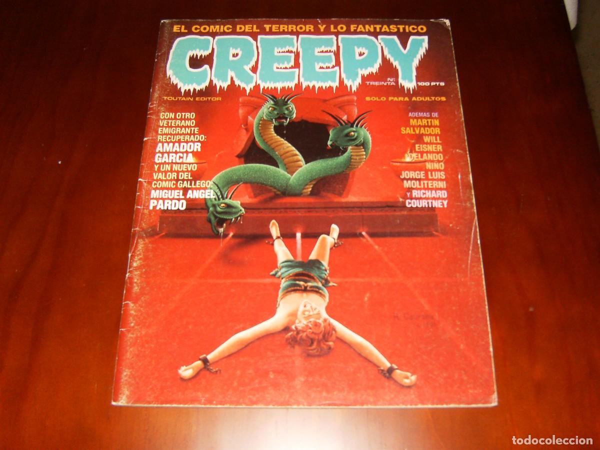 C&oacute;mics: CREEPY primera &eacute;poca 30 . TOUTAIN EDITOR . COMIC DEL TERROR Y LO FANTASTICO