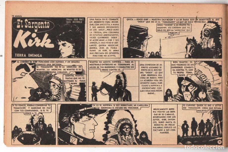 C&oacute;mics: 1954 MISTERIX # 325 &acute;&acute;SGTO. KIRK, TIERRA ENEMIGA &acute;&acute;- HUGO PRATT y OESTERHELD - PAT BRANDO 28 PAG