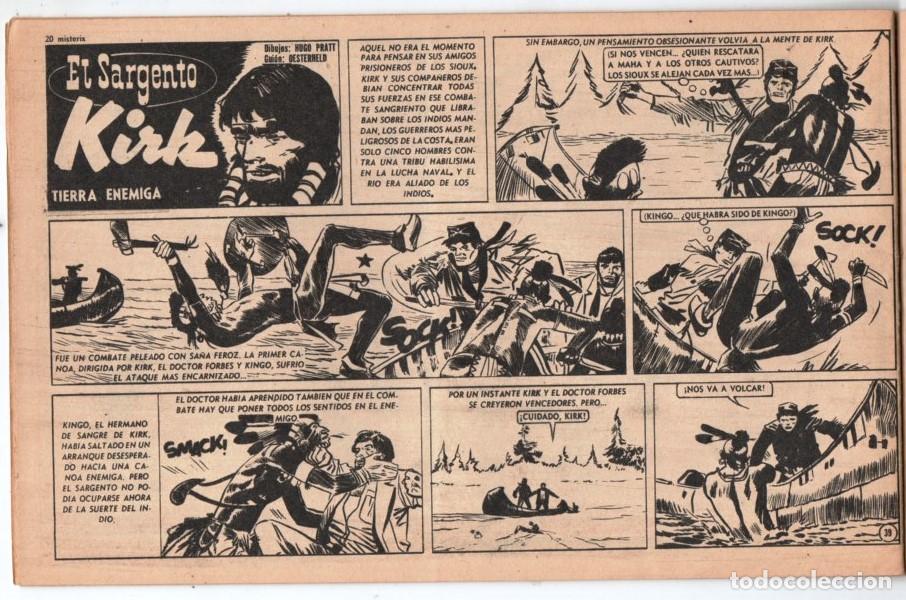C&oacute;mics: 1955 MISTERIX # 330 &acute;&acute;SGTO. KIRK, TIERRA ENEMIGA &acute;&acute;- PRATT y OESTERHELD - FUERTE ARGENTINO ALMADA