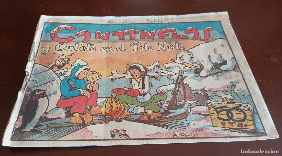 C&oacute;mics: CANTINFLAS Y CATETO EN EL POLO NORTE - N&ordm;. 7 - EDICIONES LERSO - 1946