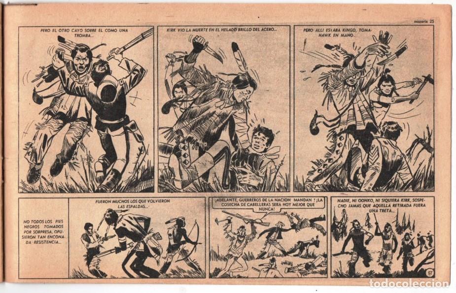 C&oacute;mics: 1955 MISTERIX # 336 &acute;&acute;SGTO. KIRK, TIERRA ENEMIGA &acute;&acute;- PRATT y OESTERHELD - FUERTE ARGENTINO ALMADA