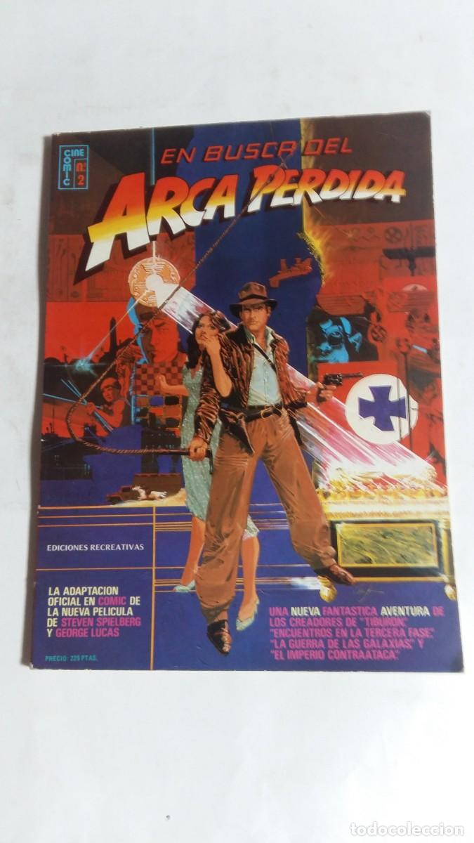 C&oacute;mics: Cine Comic N&deg;2, En Busca del Arca Perdida, Ediciones Recreativas - Foto 1