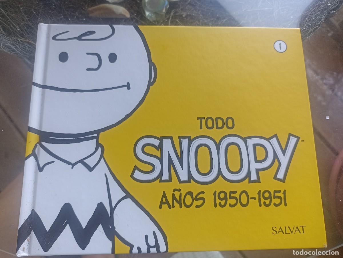 C&oacute;mics: Todo Snoopy. 1950-1951.N&uacute;mero 1. Colecci&oacute;n. - Foto 1
