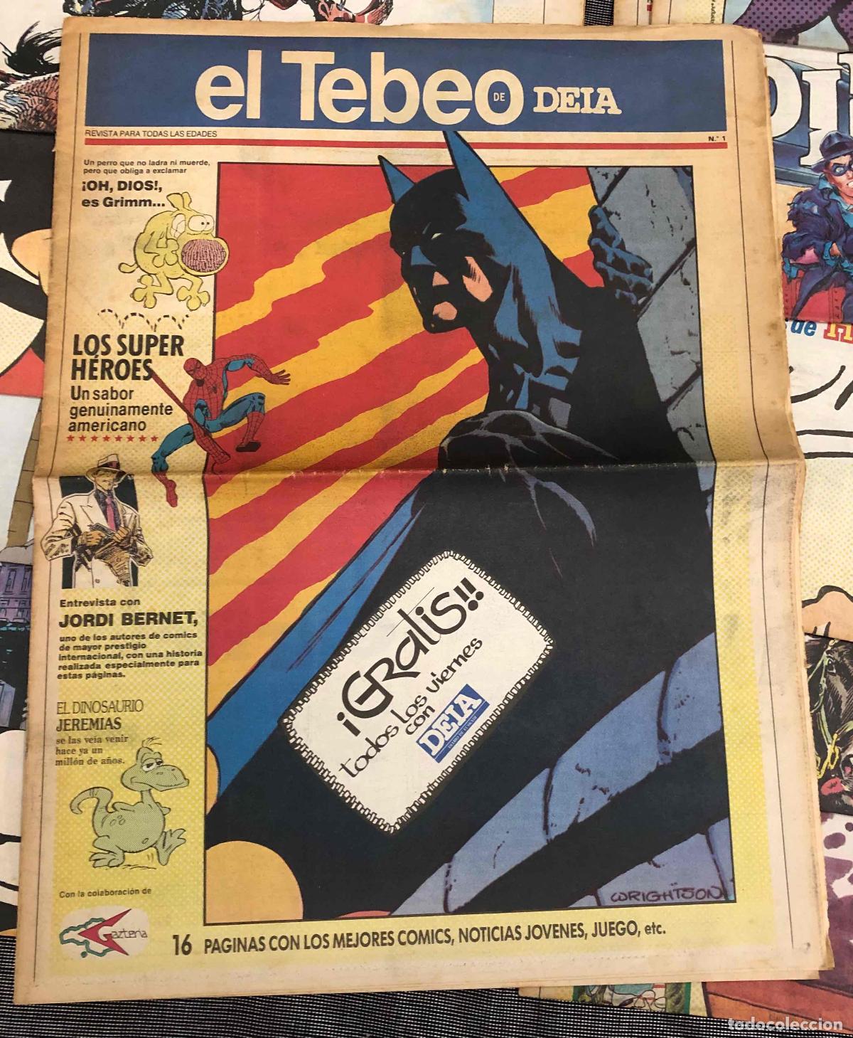 C&oacute;mics: EL TEBEO DE DEIA. N&ordm; 1 AL 14, COMPLETA. A&Ntilde;O 1990 - Foto 2