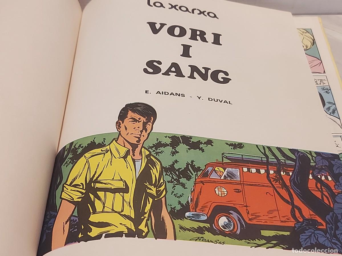 C&oacute;mics: VORI I SANG | LA XARXA | E. AIDANS / Y. DUVAL | JAIMES LIBROS | 1970 - Foto 2