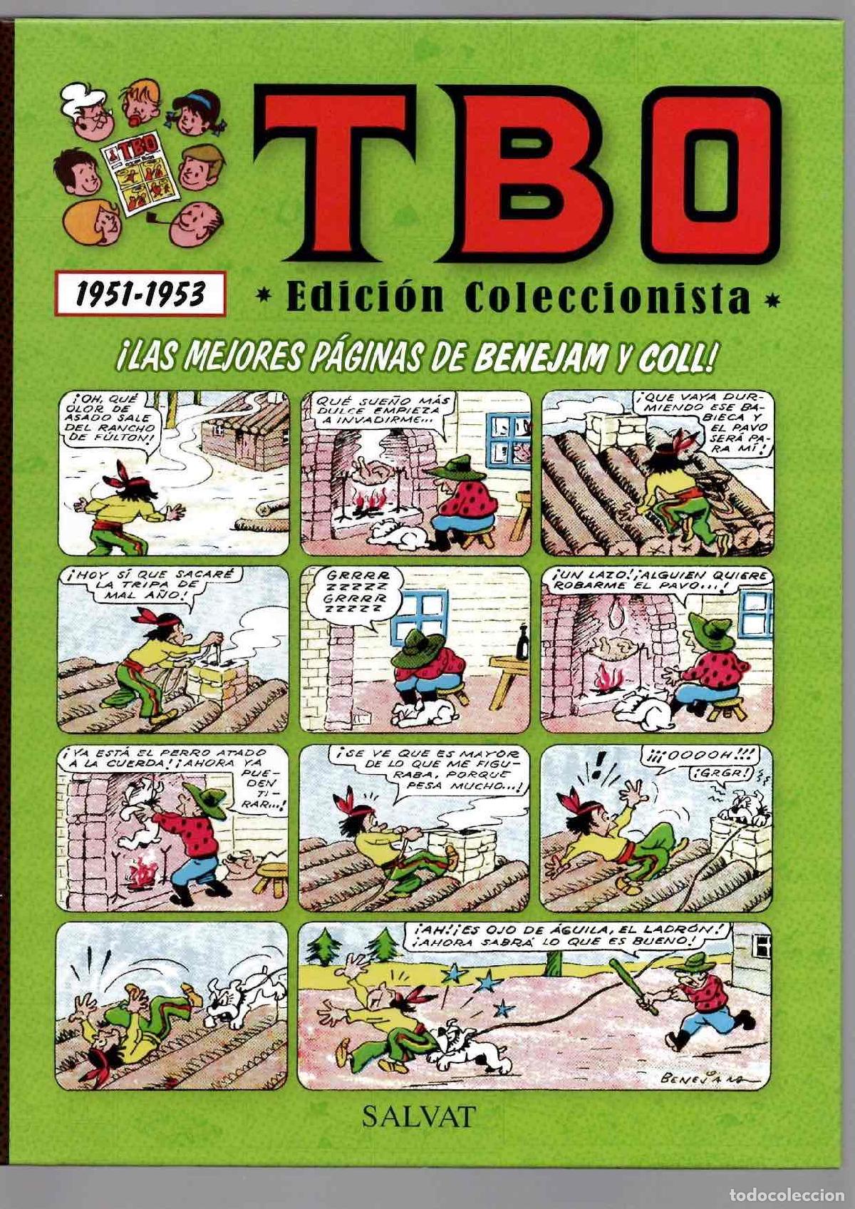 C&oacute;mics: TBO EDICION COLECCIONISTA 1951-1953. LAS MEJORES PAGINAS DE BENEJAM Y COLL. SALVAT 2011