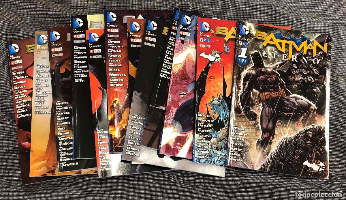 C&oacute;mics: BATMAN ETERNO N&ordm; 1 AL 12 COMPLETA. ECC 2014 - Foto 1