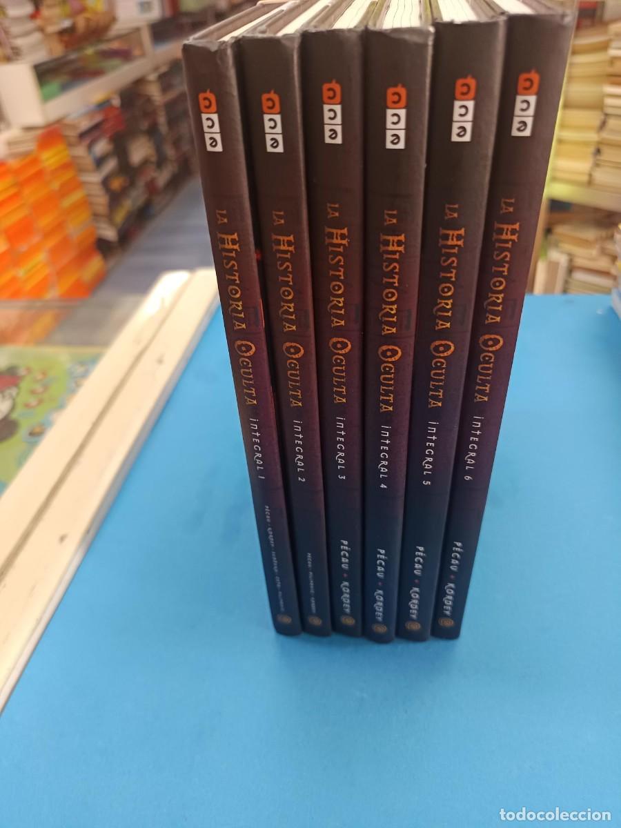 C&oacute;mics: LA HISTORIA OCULTA 6 TOMOS COLECCION COMPLETA EN MUY BUEN ESTADO