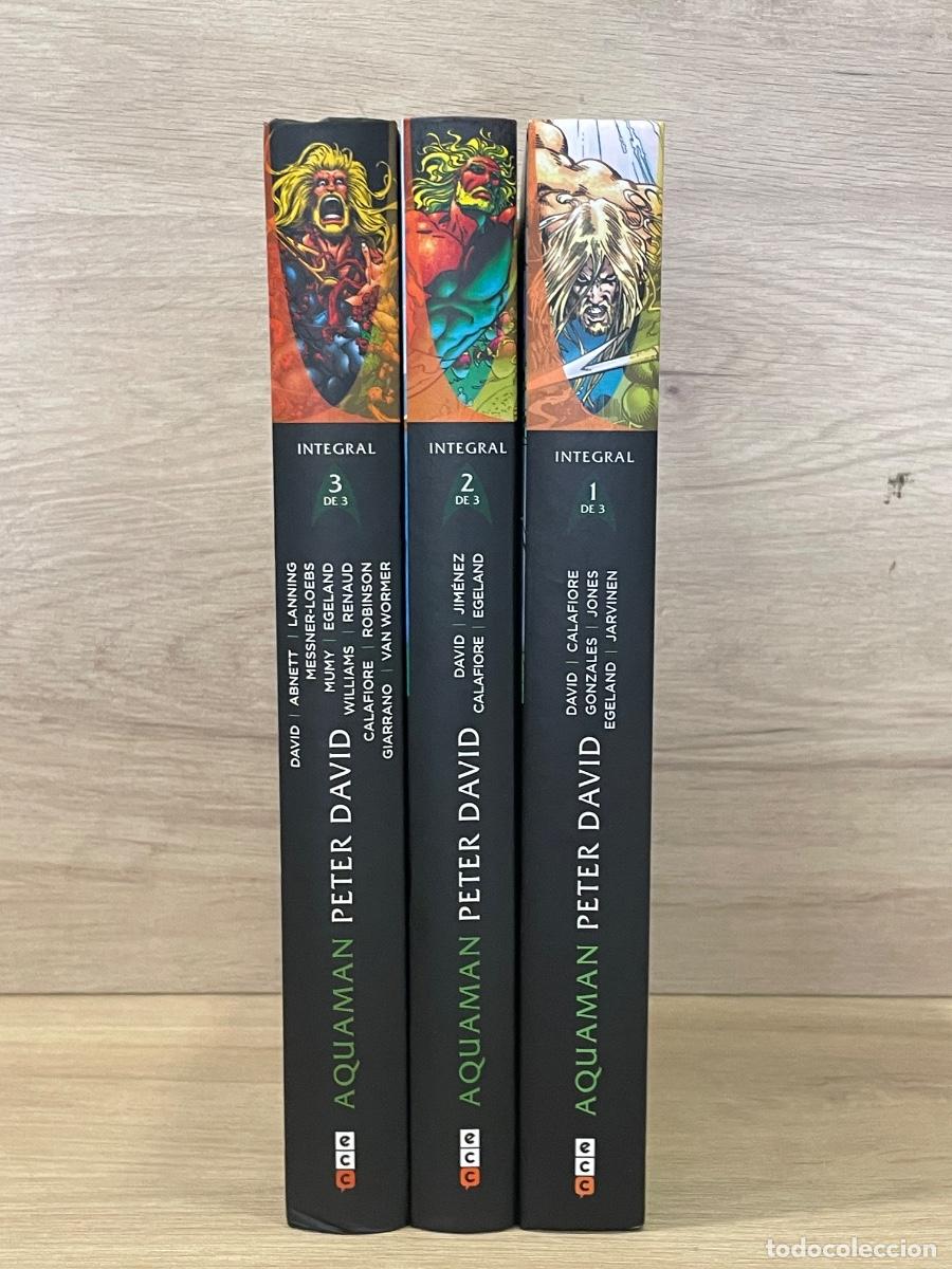 C&oacute;mics: Aquaman de Peter David / Completo 3 vol&uacute;menes / ECC - Foto 2