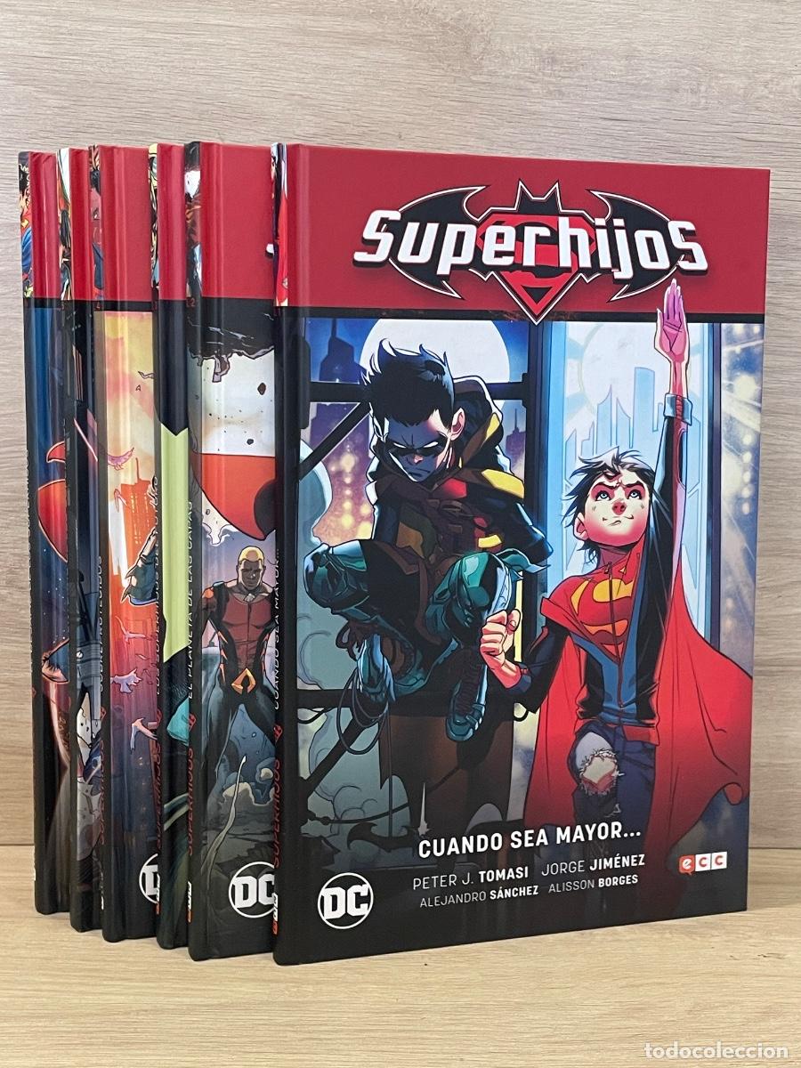 C&oacute;mics: Saga de Superhijos / Completo 6 vol&uacute;menes / Peter J Tomasi, Jorge Jim&eacute;nez, Alejandro Sanchez