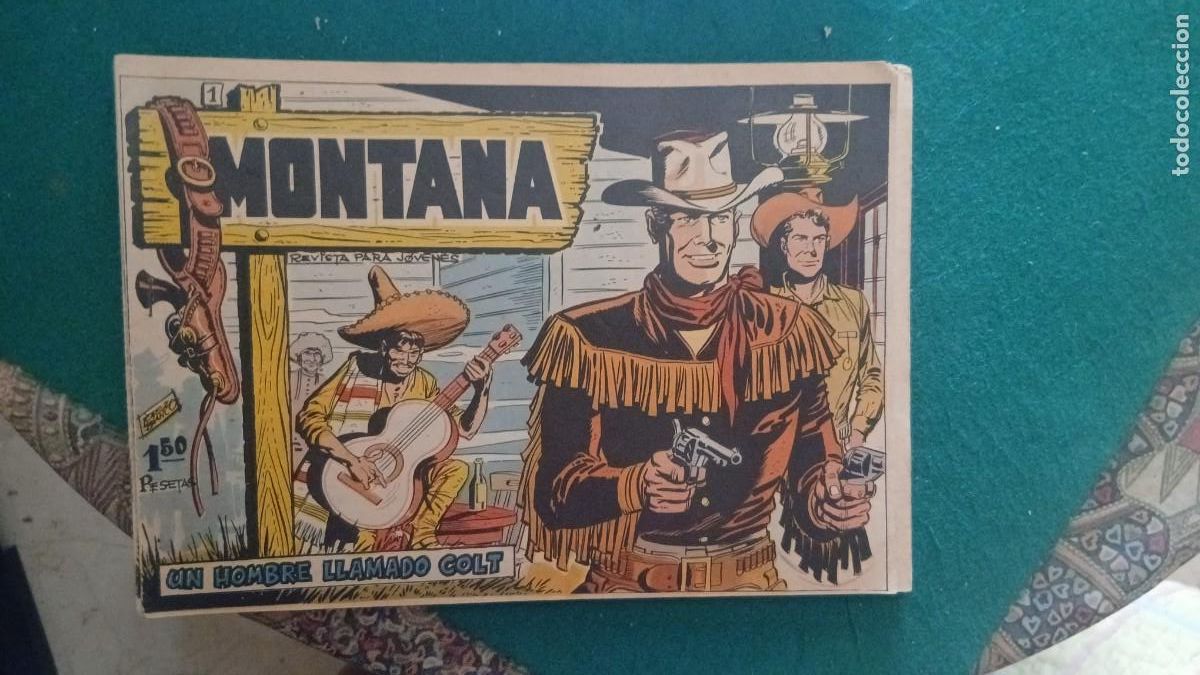 C&oacute;mics: Montana del 1 al 12, Rollan en perfecto estado Bolsa JJ