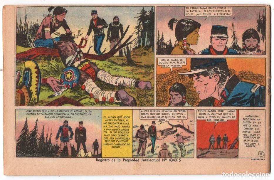 C&oacute;mics: 1955 MISTERIX # 340 &acute;&acute;SGTO. KIRK, TIERRA ENEMIGA &acute;&acute;- PRATT y OESTERHELD - FUERTE ARGENTINO ALMADA