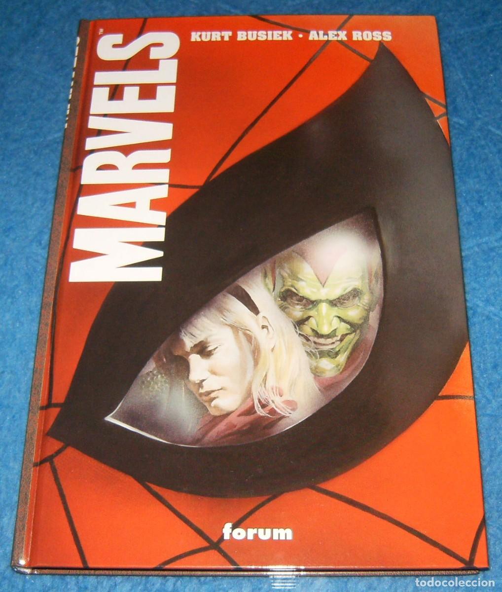C&oacute;mics: MARVELS . Kurt Busiek y Alex Ross . TAPA DURA . Forum
