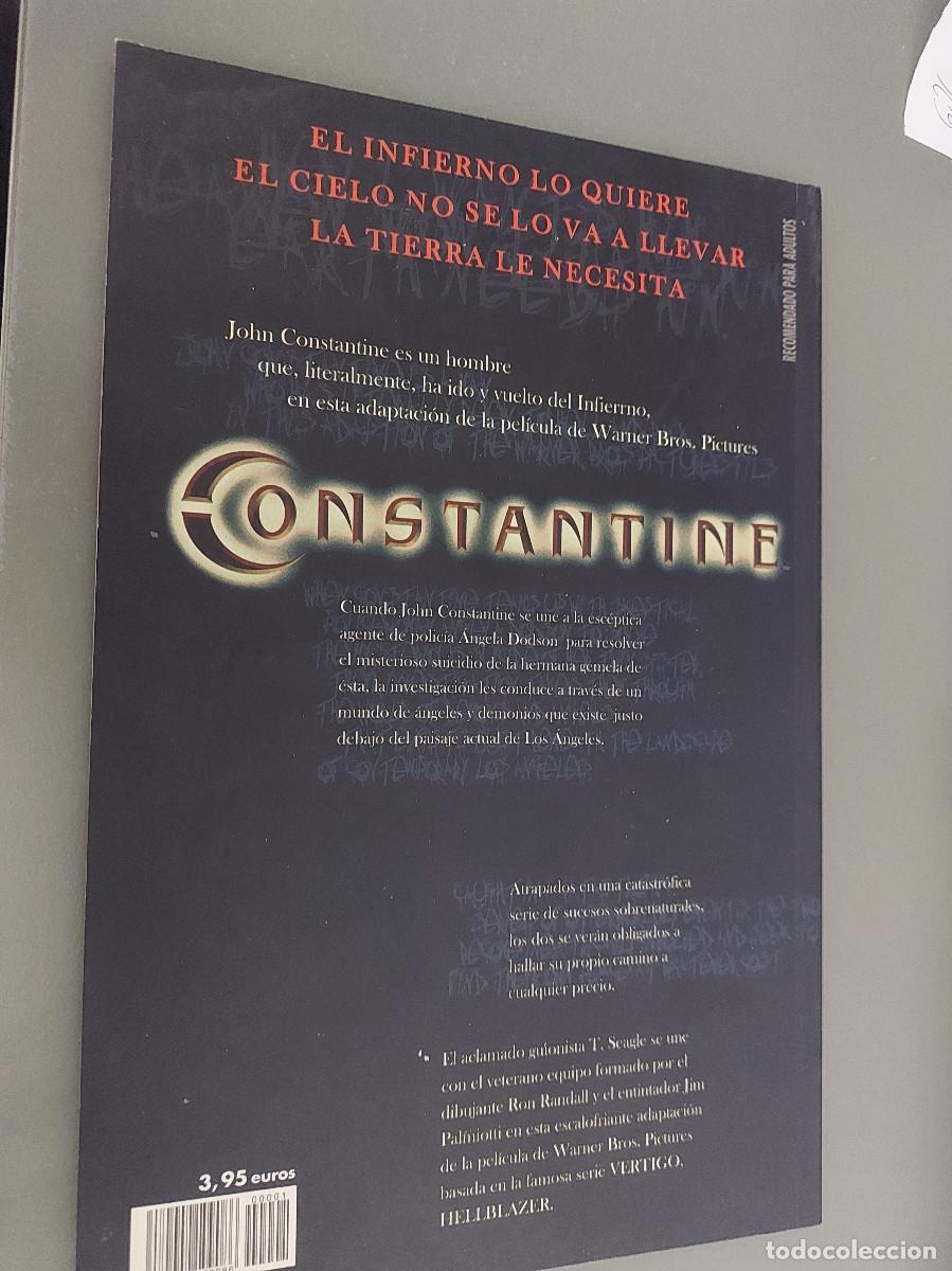 C&oacute;mics: Constantine. La adaptaci&oacute;n oficial de la pe&iacute;cula. R&uacute;stica. Buen estado. e14 a - Foto 2
