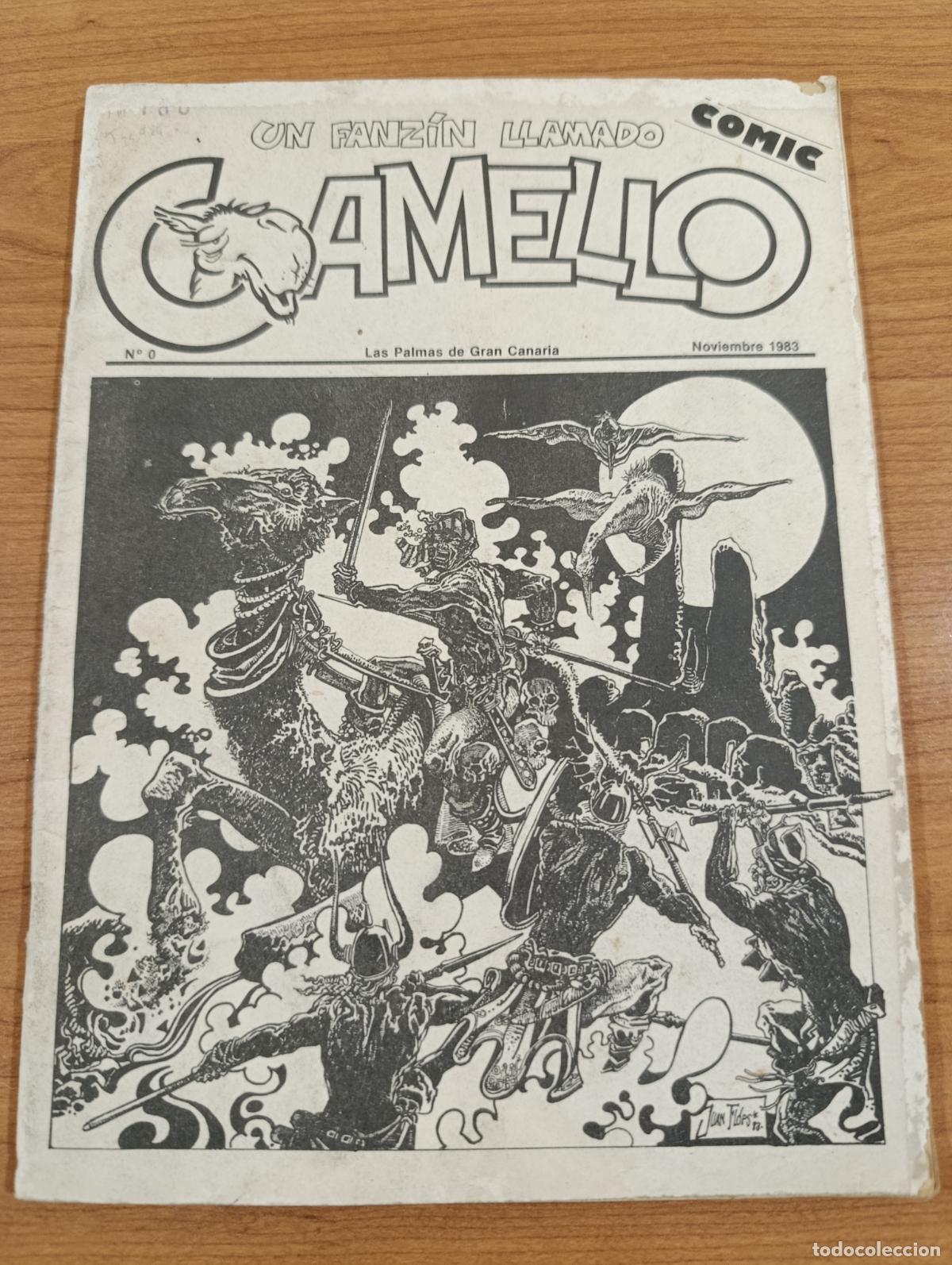 C&oacute;mics: COMIC UN FANZ&Iacute;N LLAMADO CAMELLO. LAS PALMAS DE GRAN CANARIA, N&ordm; 0, NOVIEMBRE 1983