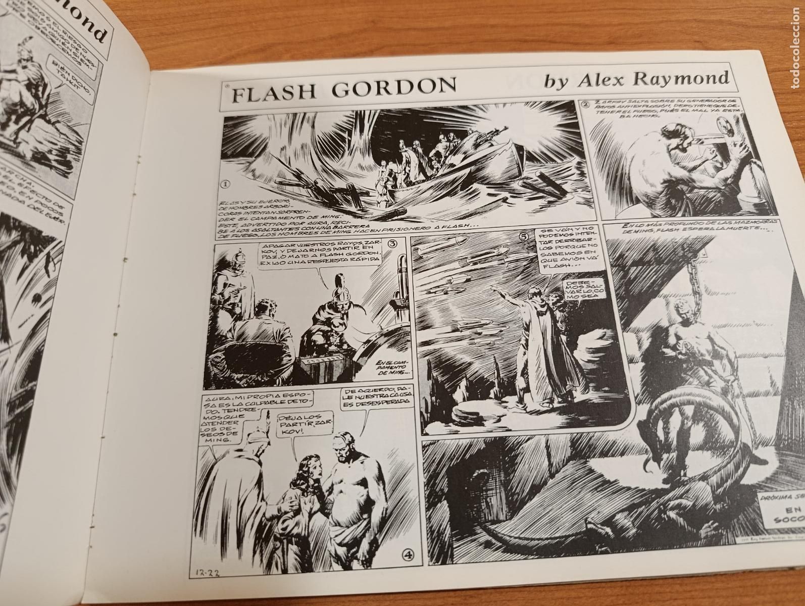 C&oacute;mics: COMIC FLASH GORDON ALEX RAYMOND VOLUMEN III. EDICIONES B O. 1980 - Foto 2