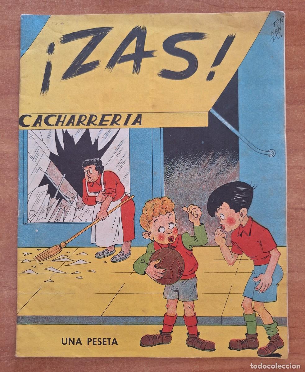 C&oacute;mics: &iexcl; ZAS &iexcl; N&ordm; 5 - REVISTA ACCION CATOLICA &iquest; 1945?