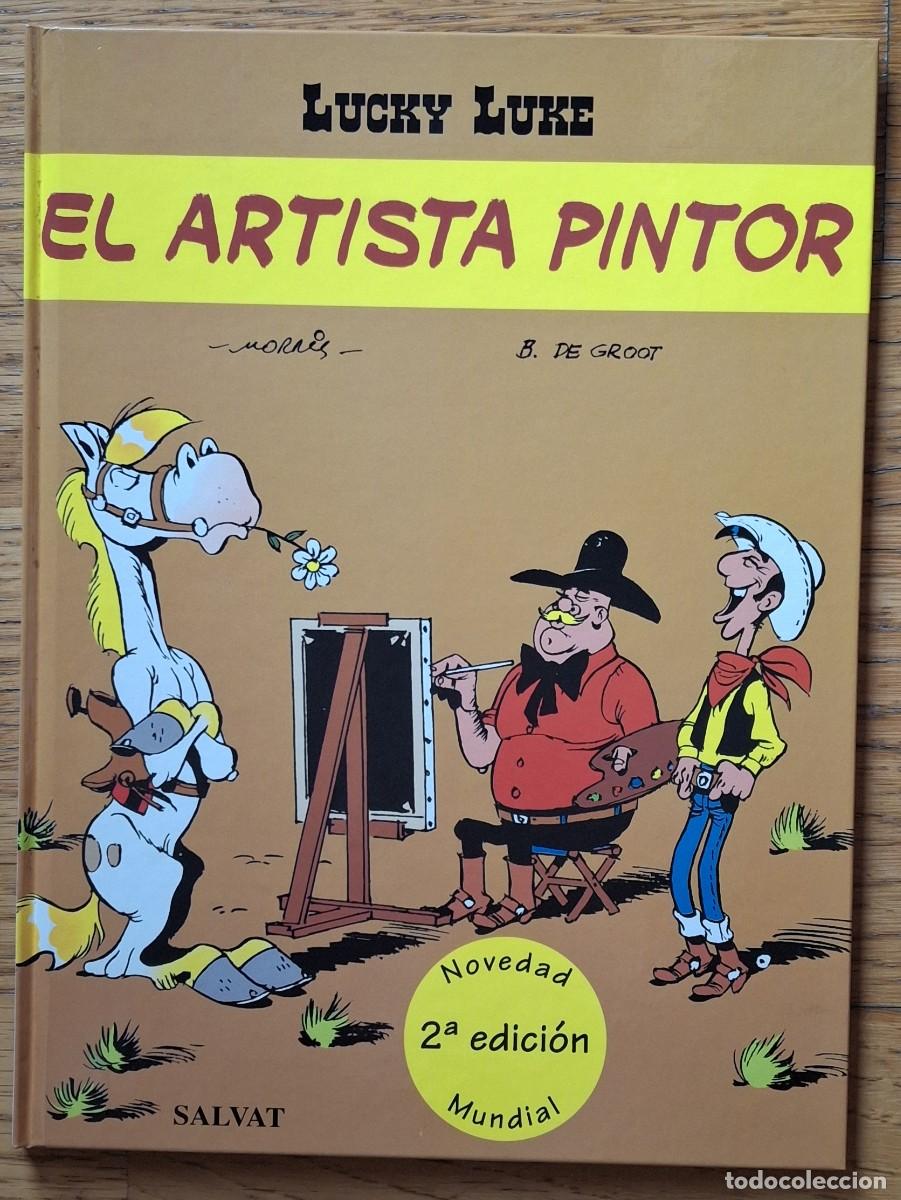 C&oacute;mics: C&Oacute;MIC LUCKY LUKE: EL ARTISTA PINTOR - EDITORIAL SALVAT (2&ordf; EDICI&Oacute;N MUNDIAL) - &iexcl;COMO NUEVO!