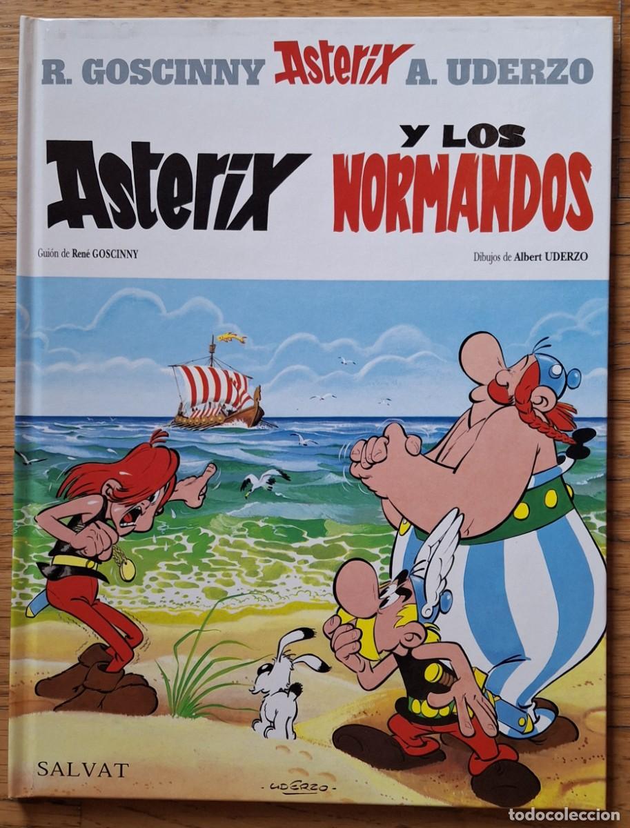 C&oacute;mics: AST&Eacute;RIX Y LOS NORMANDOS - EDITORIAL SALVAT (TAPA DURA) - &iexcl;EXCELENTE ESTADO!