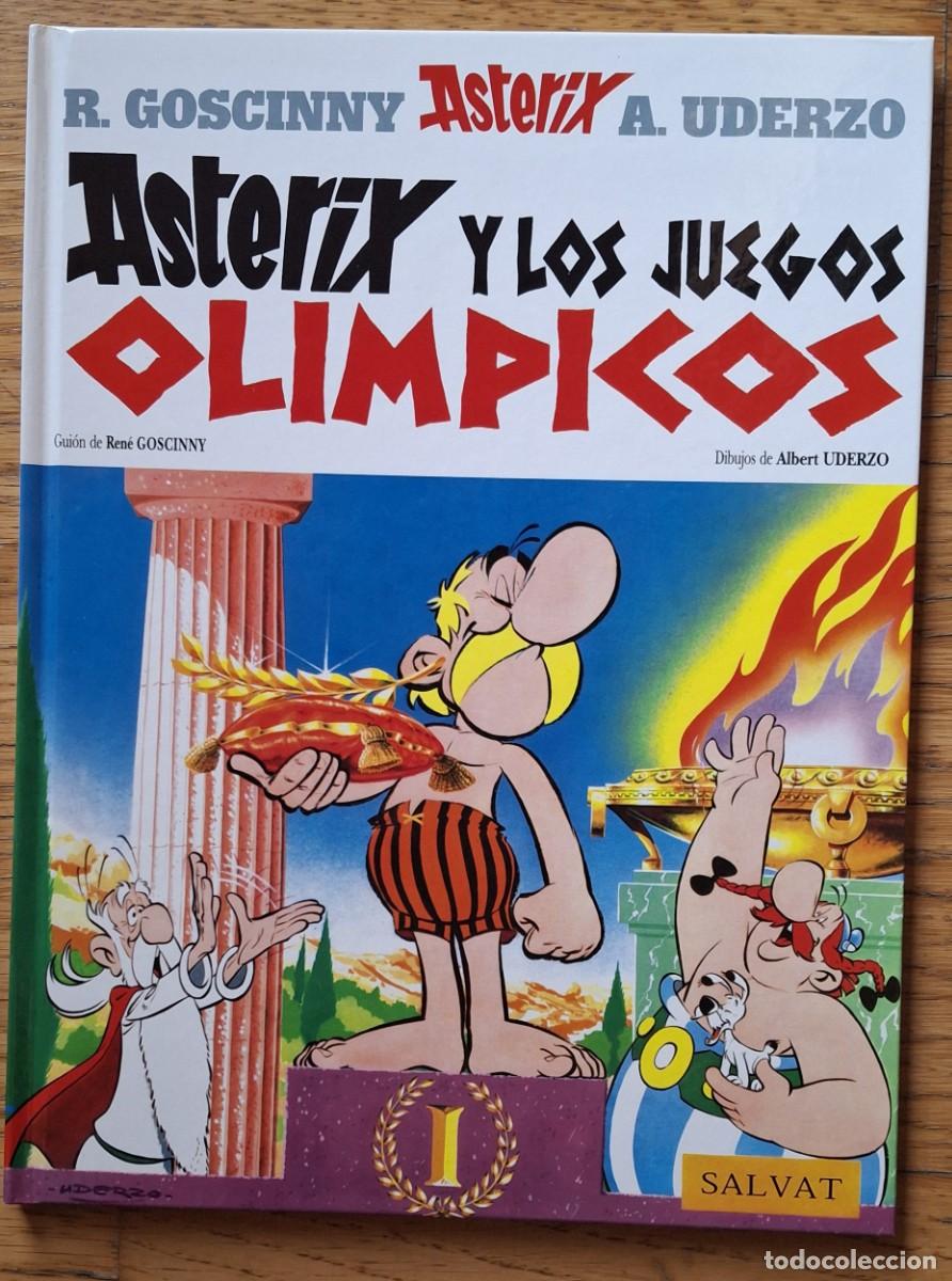 C&oacute;mics: AST&Eacute;RIX Y LOS JUEGOS OL&Iacute;MPICOS - EDITORIAL SALVAT (TAPA DURA) - &iexcl;IMPECABLE!