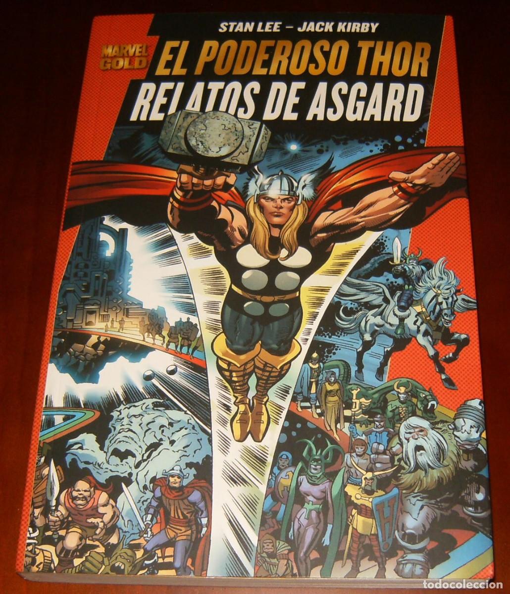 C&oacute;mics: EL PODEROSO THOR . RELATOS DE ASGARD . MARVEL GOLD . PANINI - STAN LEE JACK KIRBY - Foto 1