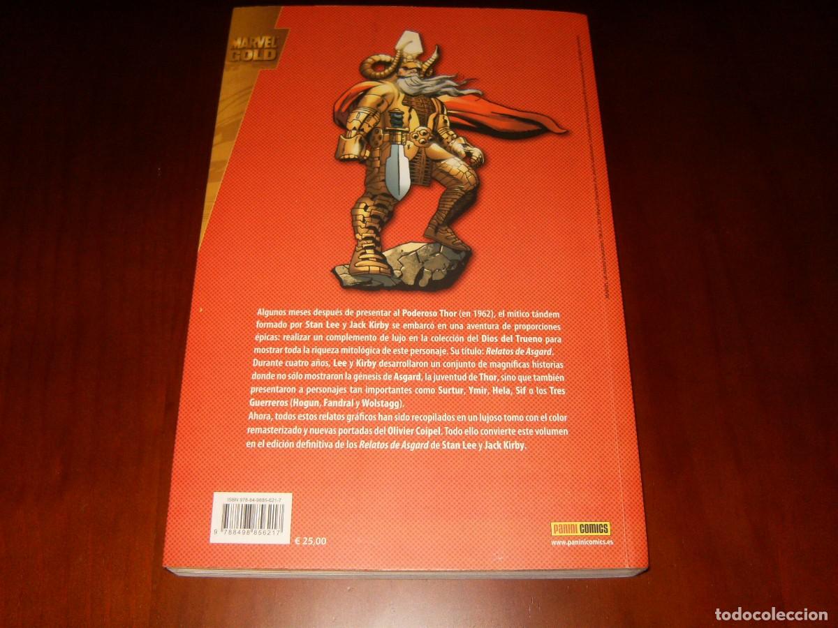 C&oacute;mics: EL PODEROSO THOR . RELATOS DE ASGARD . MARVEL GOLD . PANINI - STAN LEE JACK KIRBY - Foto 2