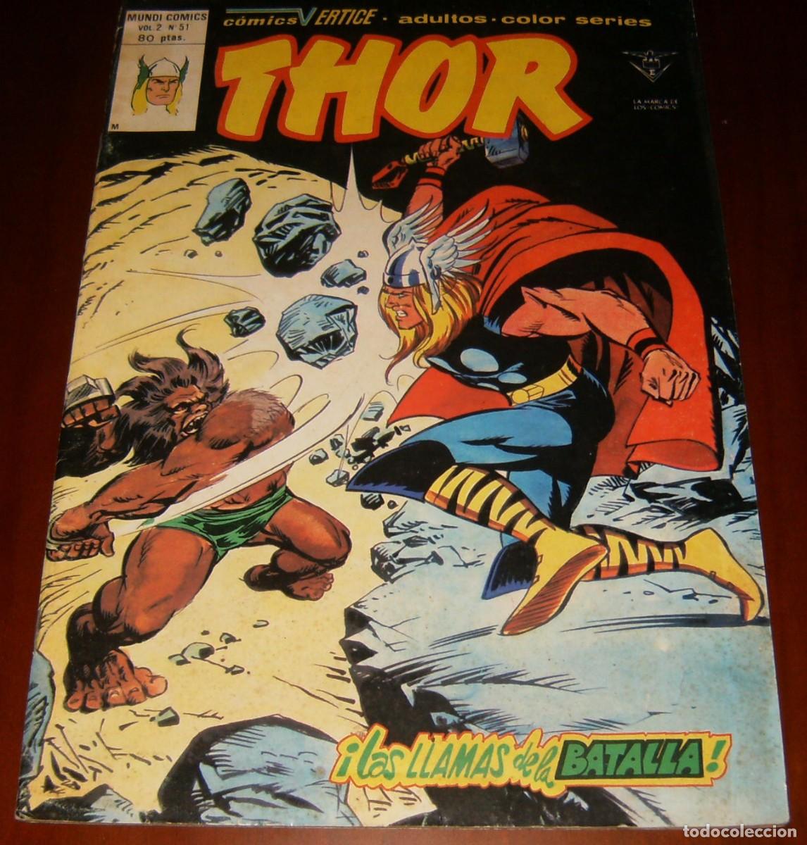 C&oacute;mics: THOR VOL.2 N&Uacute;MERO 51 . VERTICE MUNDI COMICS - Foto 1