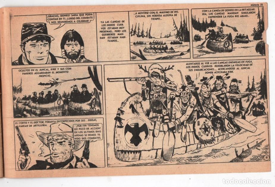 C&oacute;mics: 1955 MISTERIX # 342 &acute;&acute;SGTO. KIRK, TIERRA ENEMIGA &acute;&acute;- PRATT y OESTERHELD - FUERTE ARGENTINO ALMADA