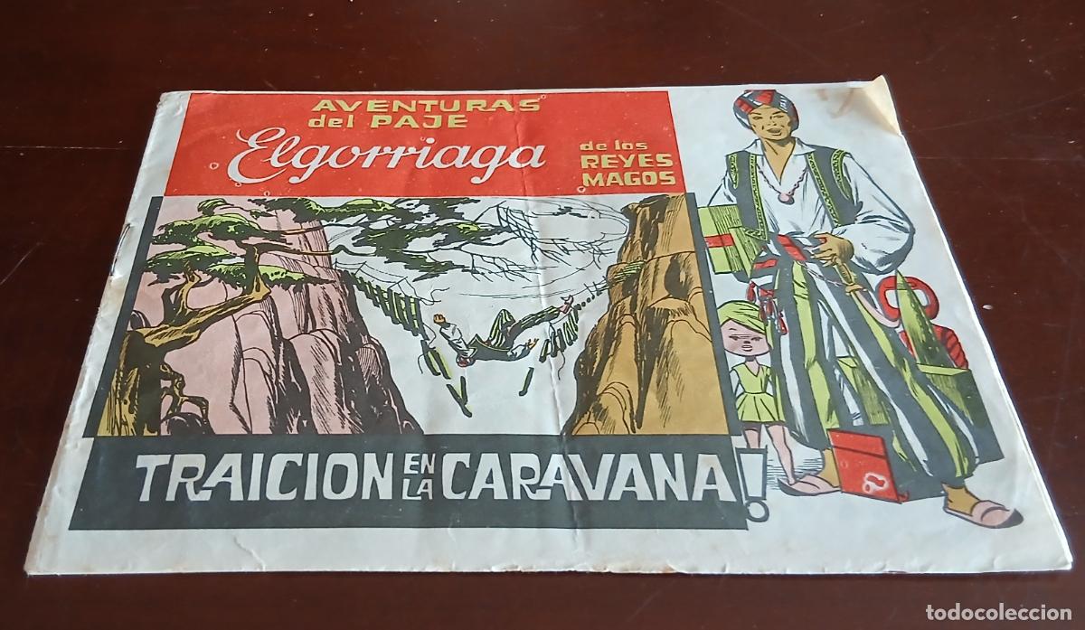 C&oacute;mics: AVENTURAS DEL PAJE ELGORRIAGA - TRAICION EN LA CARAVANA - 1963