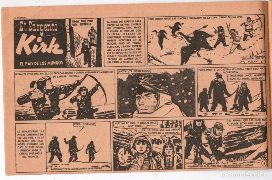 C&oacute;mics: 1955 MISTERIX # 350 SGTO. KIRK, EL PAIS DE LOS MUNGOS - PRATT y OESTERHELD - FUERTE ARGENTINO ALMADA
