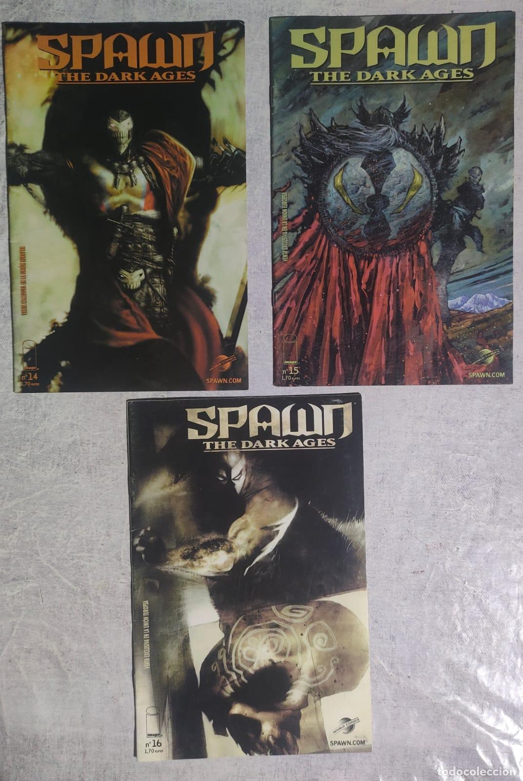 C&oacute;mics: SPAWN THE DARK AGES NUMERO 14,15,16
