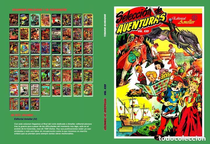 C&oacute;mics: * TESOROS OLVIDADOS * SELECCI&Oacute;N DE AVENTURAS * Especial Editorial AMELLER * Obra completa 4 VOL.*