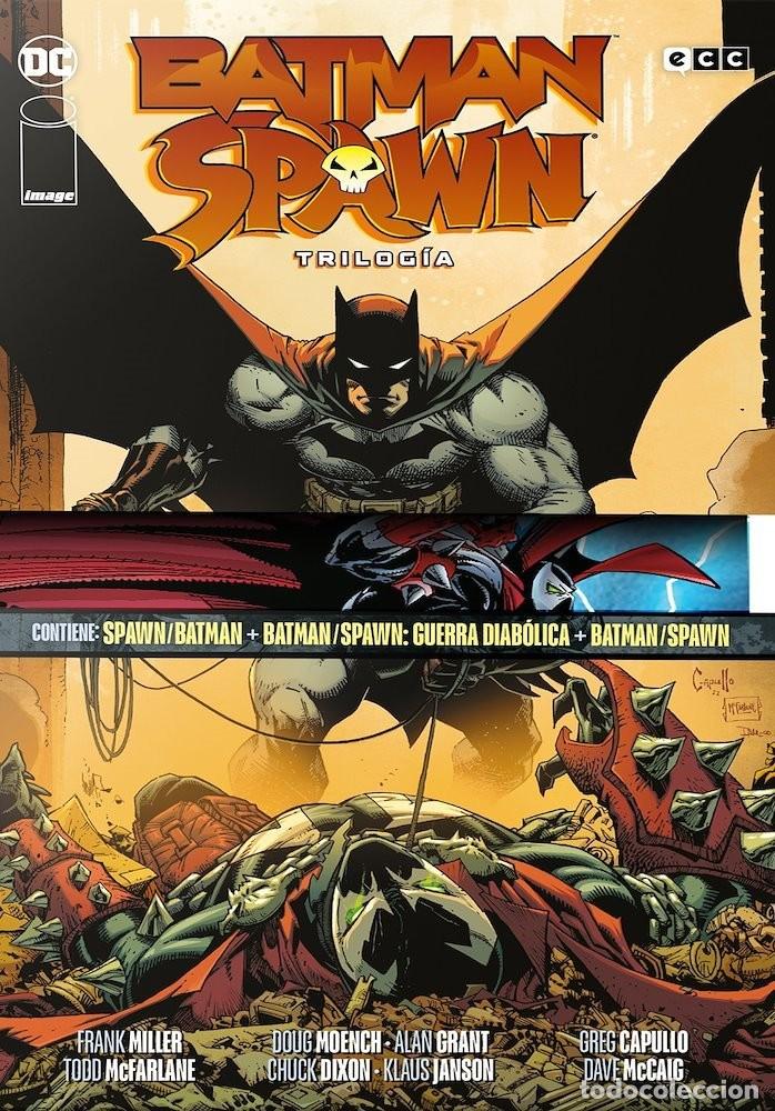 C&oacute;mics: Batman / Spawn: Trilog&iacute;a / Completo con caja y precintado / Frank Miller
