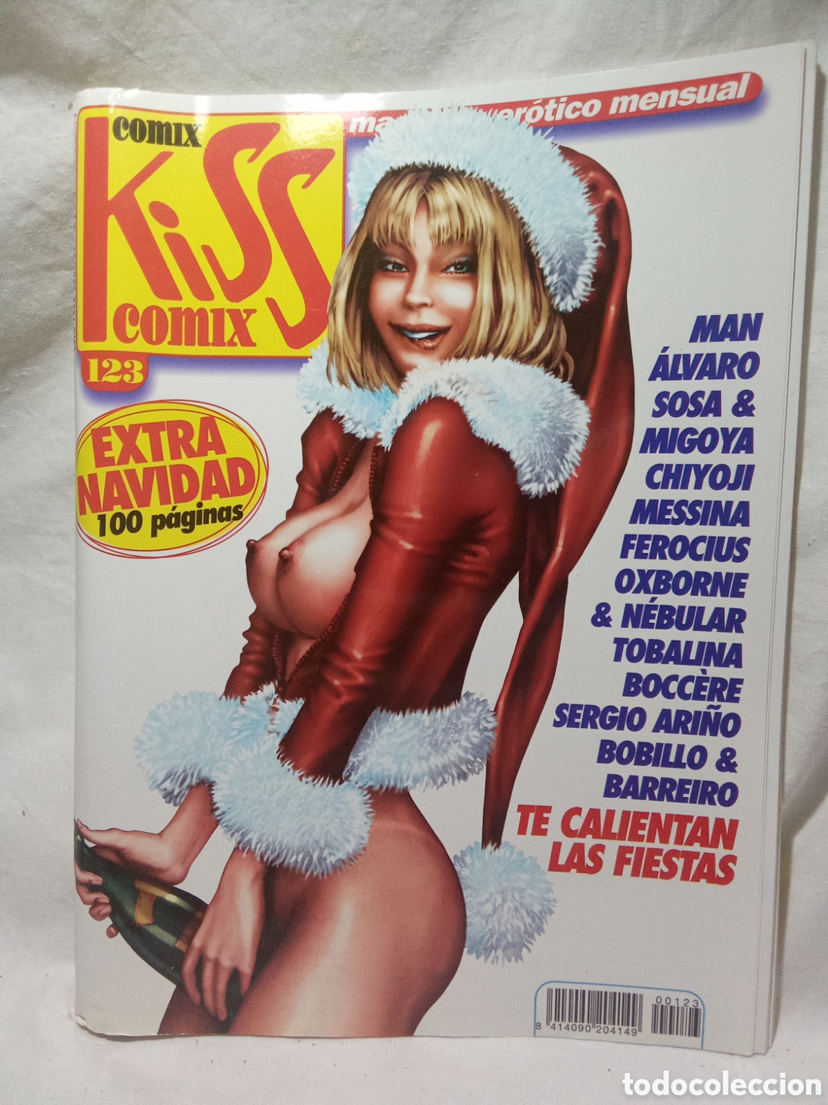 C&oacute;mics: C&Oacute;MIC ER&Oacute;TICO KISS COMIX N&Uacute;MERO 123