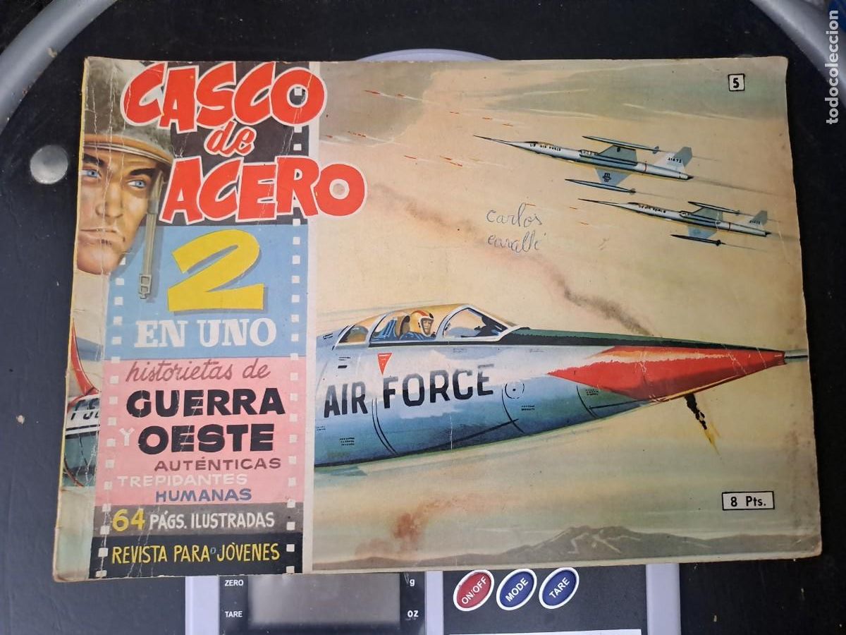 Comics: Casco de acero 2 en uno 5, Manhattan en buen estado Bolsa DA